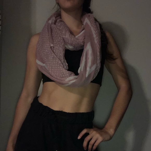 Pink Infinity Scarf - Picture 4 of 4